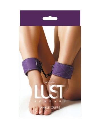 NS - Lust Bondage - Ankle Cuff - Purple