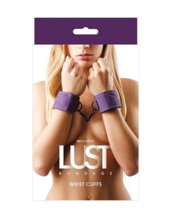 NS - Lust Bondage - Wrist Cuff - Purple