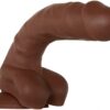 Silicone Real Supple Silicone Poseable 8.25" Dark