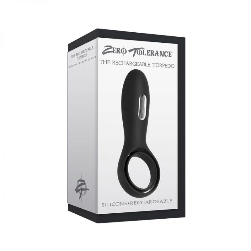 Silicone Rechargeable Torpedo - Black