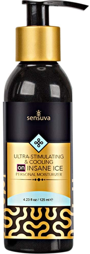 Sensuva - Ultra-Stimulating ON Insane Ice Personal Moisturizer 4 fl.oz. Bottle