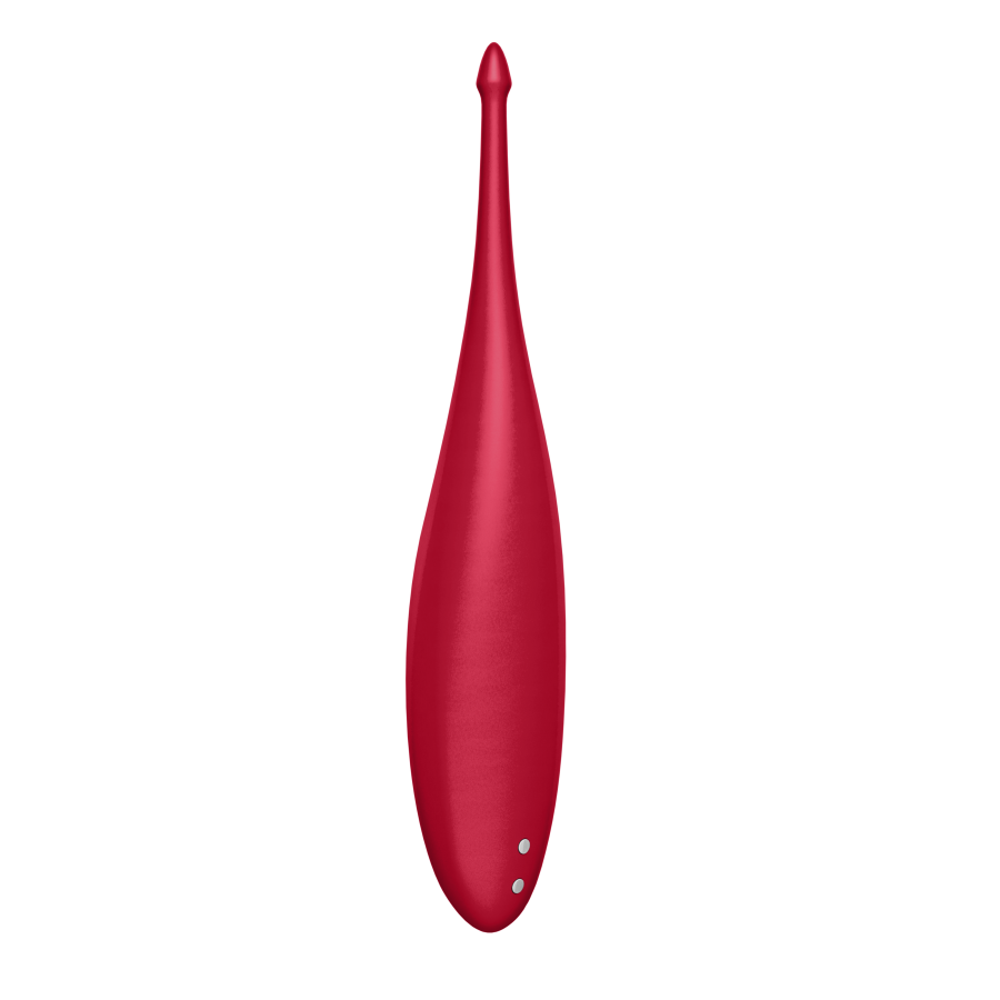 Satisfyer - Tip Vibrator - Twirling Fun - Poppy Red