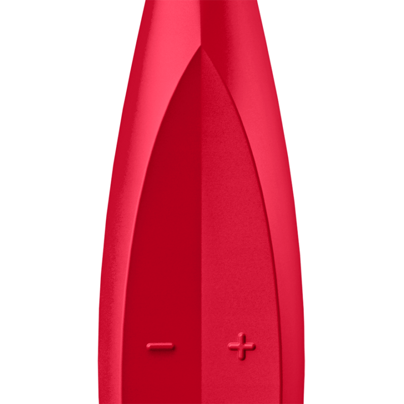 Satisfyer - Tip Vibrator - Twirling Fun - Poppy Red