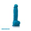 NS - Colours - Pleasures - Vibrating - 5" Dildo - Blue