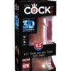 King Cock Plus 6.5" Triple Density Cock with Balls - Tan