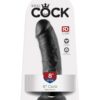 King Cock 8" Cock Black