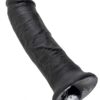 King Cock 8" Cock Black