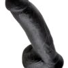 King Cock - 9" Cock w Balls Black