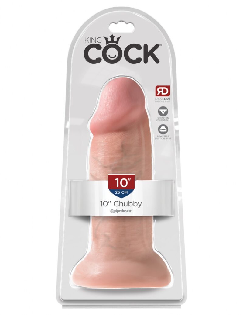 King Cock 10" Chubby - Flesh