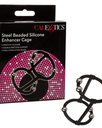 Steel Beaded Silicone Enhancer Cage