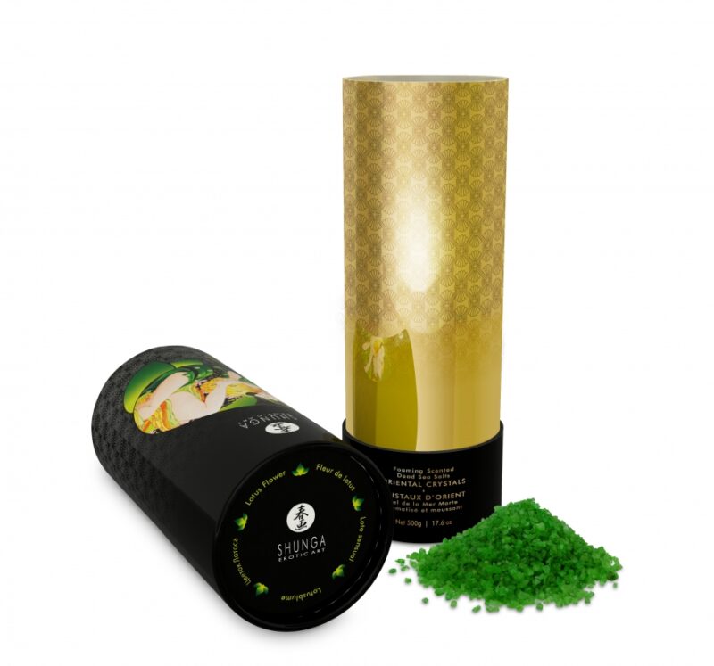 Shunga - Sea Salt Bath Crystals - Lotus Flower