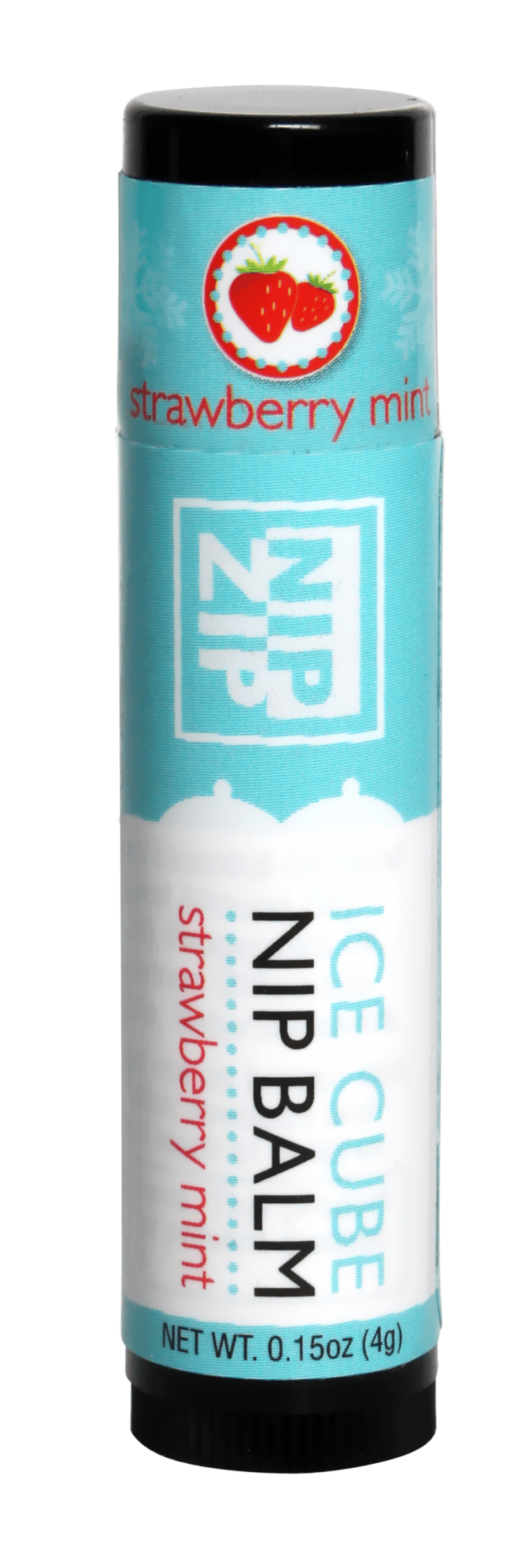 Sensuva - Nip Zip Ice Cub Nipple Balm Strawberry Mint Tube Carded