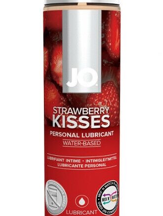 JO H2O Lubricant Strawberry Kisses 2 fl oz/60mL