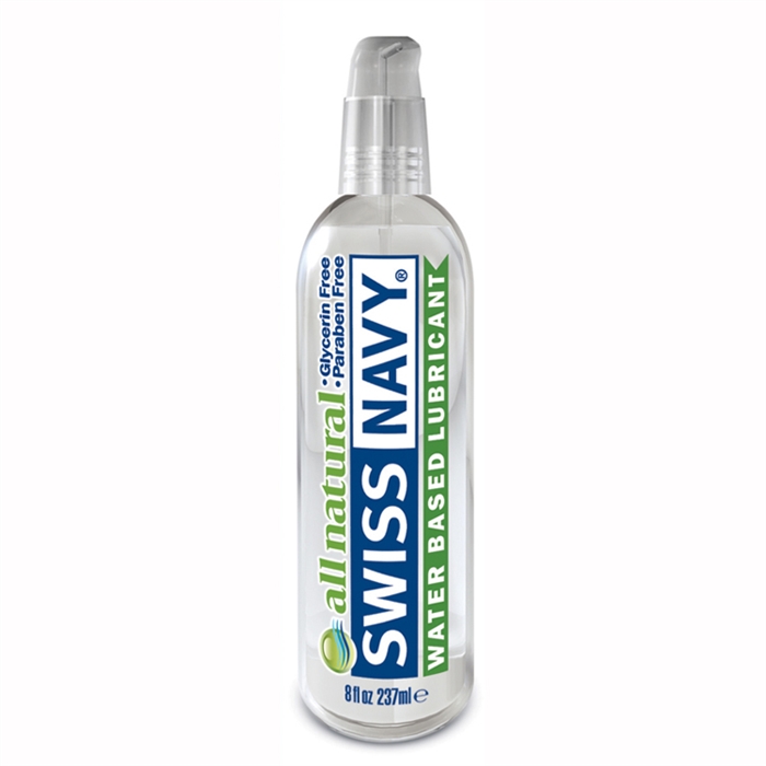 Swiss Navy All Natural Water Based Lubricant - 8oz
