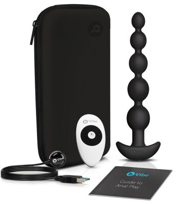 B-Vibe - Cinco Anal Beads - Black