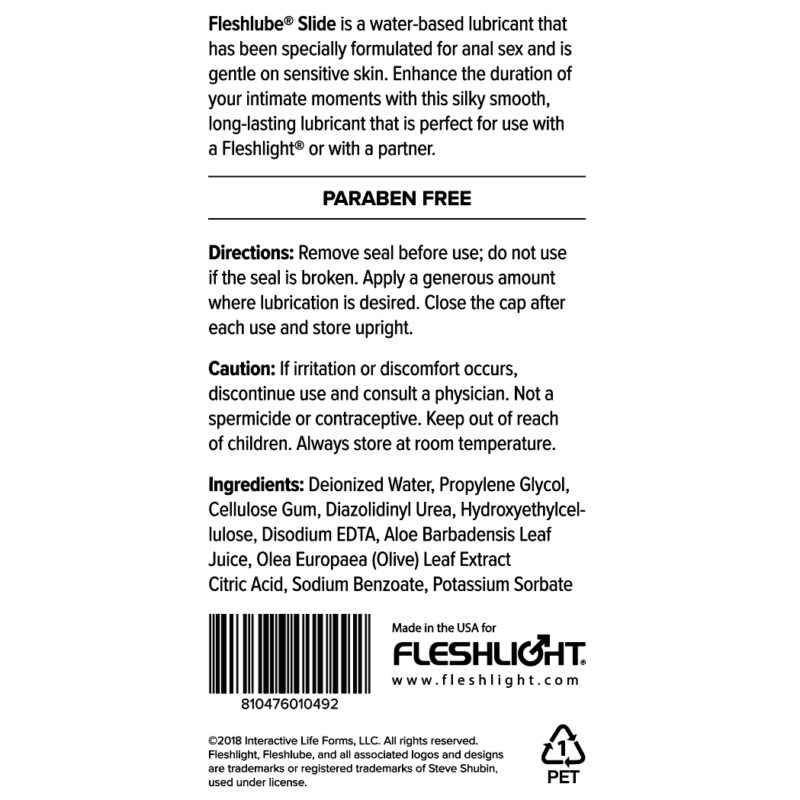 Fleshlight - Fleshlube - Slide