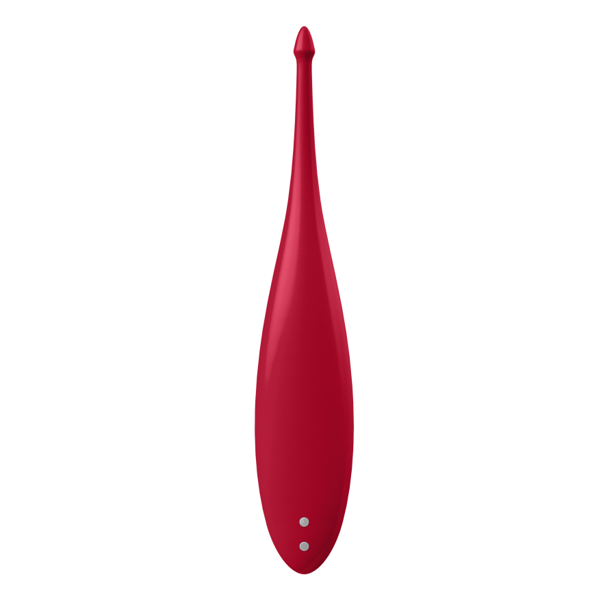 Satisfyer - Tip Vibrator - Twirling Fun - Poppy Red