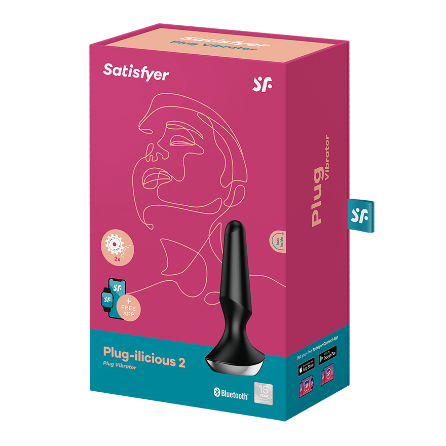 Satisfyer - App Control - Plug-ilicious 2 - Black