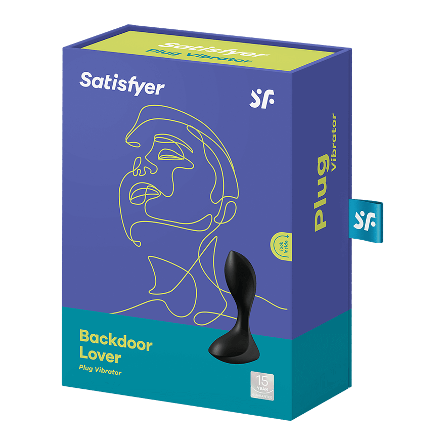 Satisfyer - Plug Vibrator - Backdoor Lover - Black