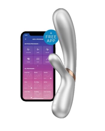 Satisfyer - App Control - Vibrator - Hot Lover - Silver