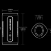 Lovense - Calor - Bluetooth Depth-Controlled Male Masturbator