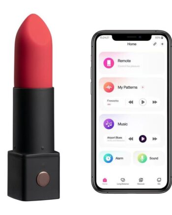 Lovense - Exomoon Bluetooth Lipstick Vibe