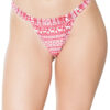 Reindeer Isle Print Quick Removal Thong