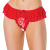 Jingle Bell Ruffle Bumless Panty