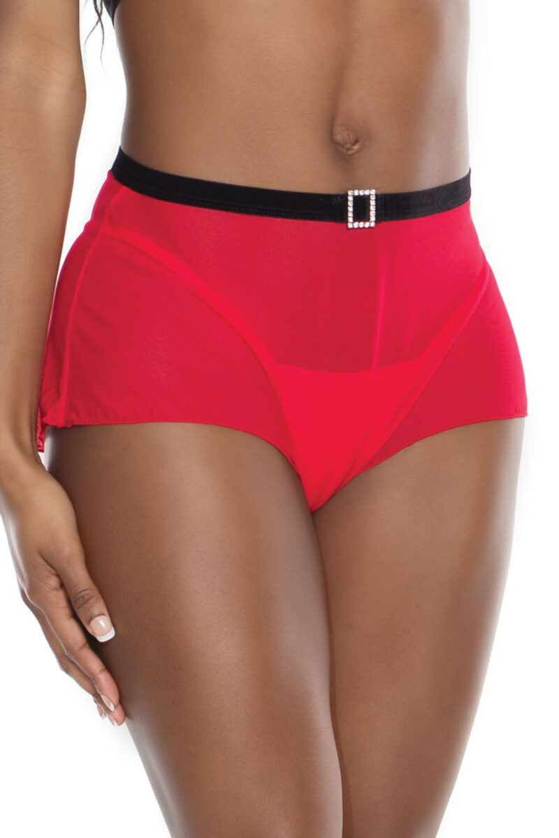 Wide Leg Santa Baby Booty Short Panty