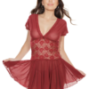 Romantic Merlot Chemise