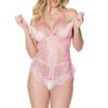 Pink Lace All-Access Teddy