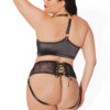 Black Line Open-Cup Harness & Open-Bum Panty