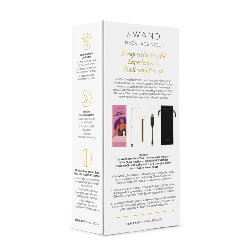 Le Wand - Vibrating Chrome Necklace