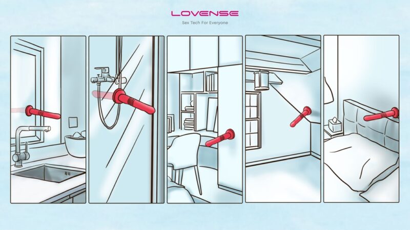 Lovense - Gravity Thrusting Vibrating Dildo