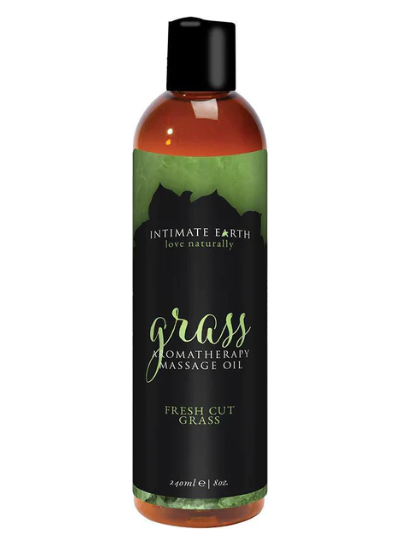 Intimate Earth - Fresh Cut Grass - Massage Oil