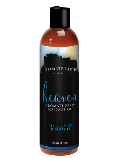 Intimate Earth - Heaven Hazelnut Biscotti - Massage Oil