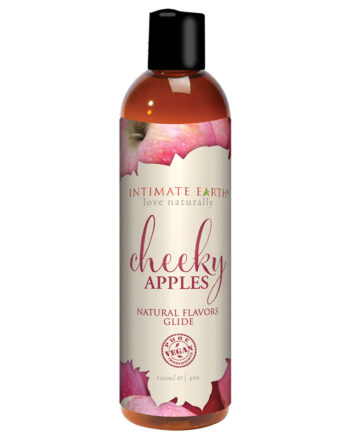 Intimate Earth - Flavoured Lubricant - Cheeky Apples - 4oz/120ml