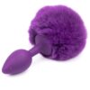 Silicone Bunny Tail Butt Plug