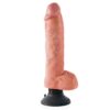 King Cock Vibrating 10" Cock With Balls