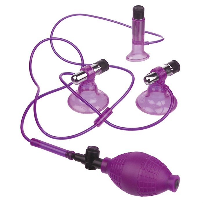 Fetish Fantasy - Vibrating Triple Suckers