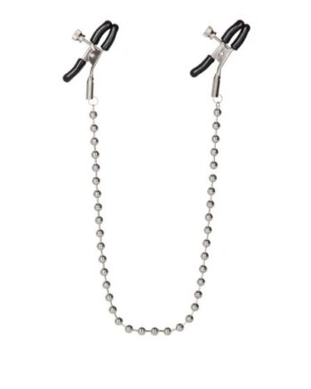 Nipple Play - Silver Beaded Nipple Clamps