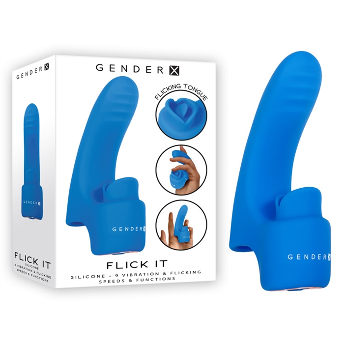 Gender X - Flick It - Finger Vibe With Tongue
