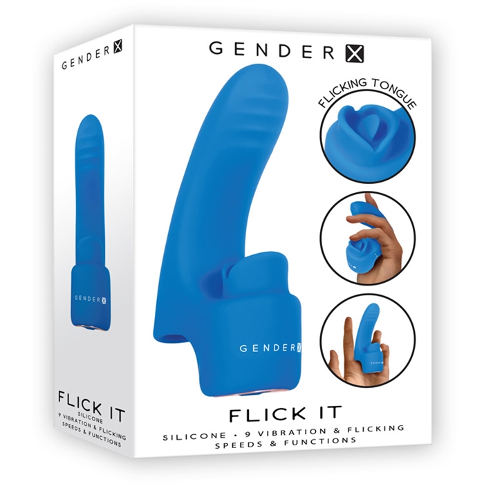 Gender X - Flick It - Finger Vibe With Tongue