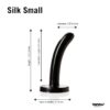 Tantus - Silk Silicone Dildo - Small - Black