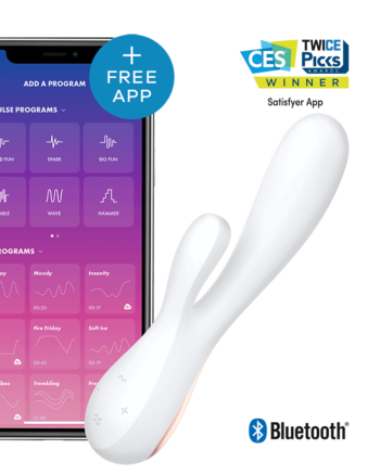 Satisfyer - Vibrators - Mono Flex - White