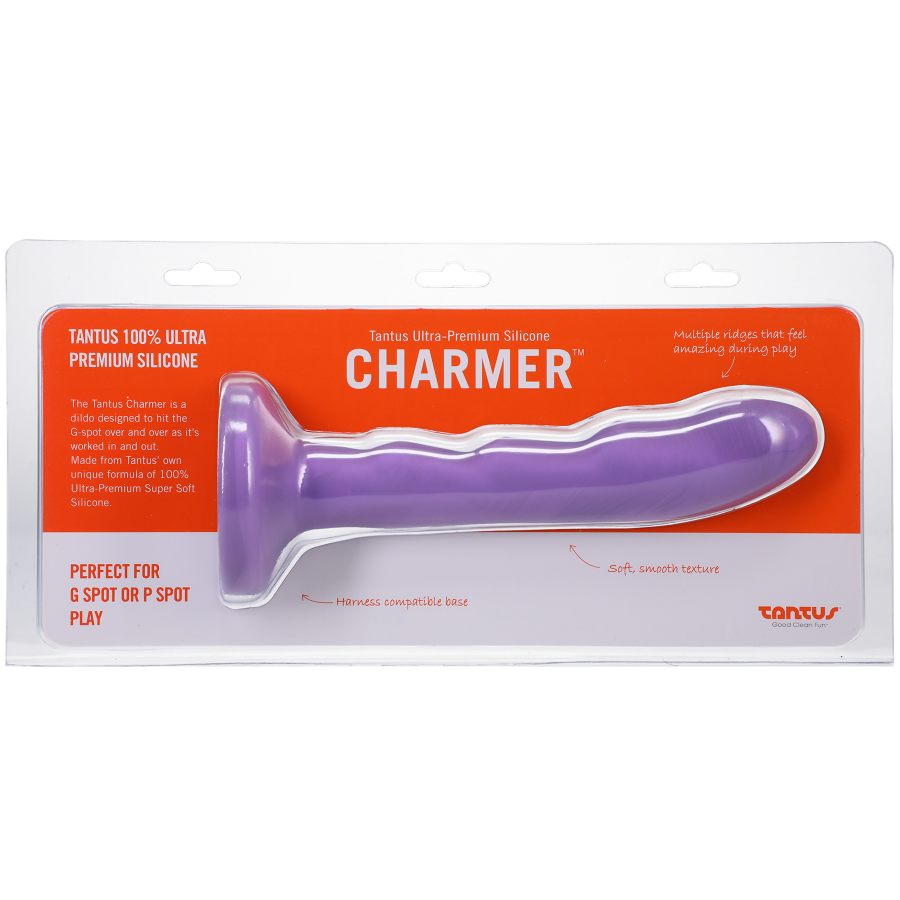 Tantus - Charmer Silicone Dildo - Lavender