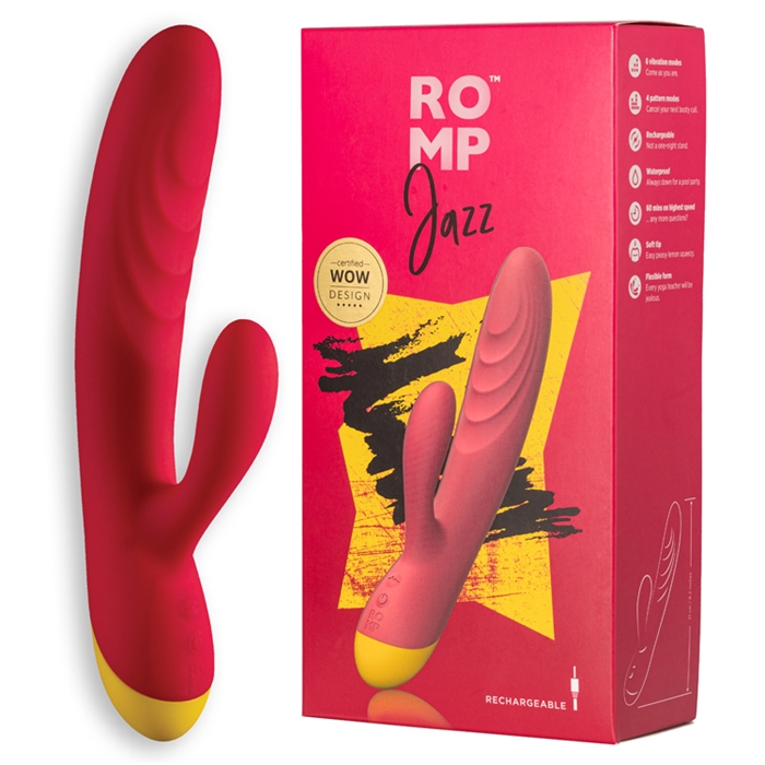 Romp - Jazz - Rechargeable Dual Vibrator
