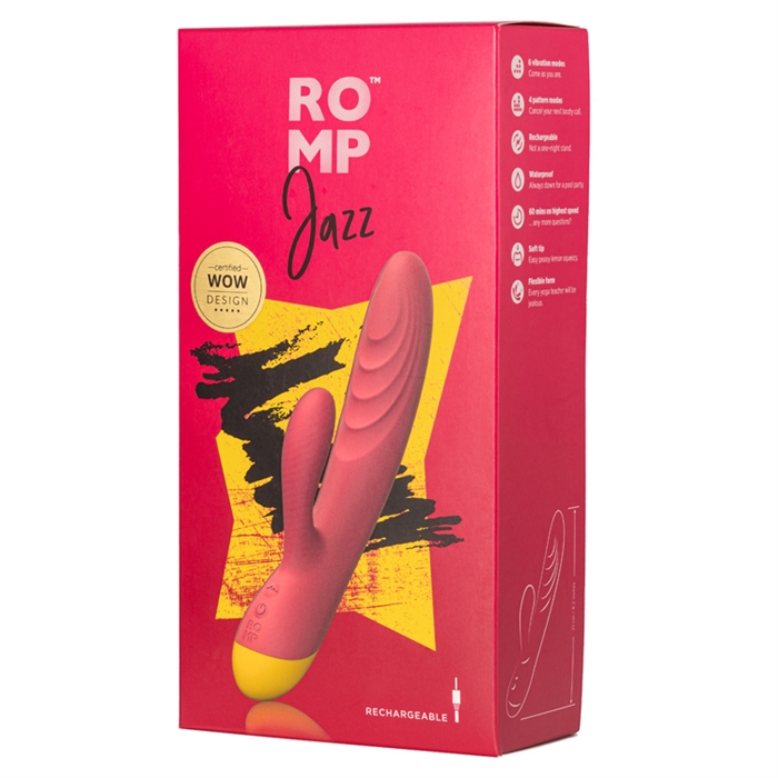 Romp - Jazz - Rechargeable Dual Vibrator