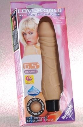 LoveClone II - Duo Density 6.5" Vibrating Penis