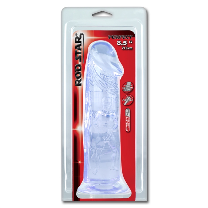 Rod Star #46 - 8.5" Clear Dildo